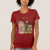 T-shirt femme pois doux (Devant)