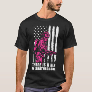 T-shirt Femme pompier Femmes Elle dans la fraternité