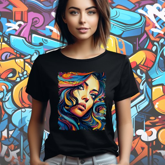 T-shirt Femme Pop Art