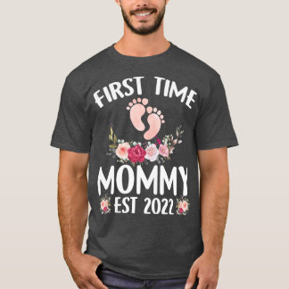 T-shirt Femme Première Fois Maman Est