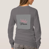 T-shirt femme princesse design unique (Dos)