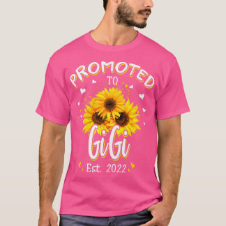 T-shirt Femme Promue À Gigi 2022 Tournesol Grandma Ann