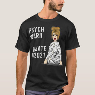 T-shirt Femme Psych Costume de garde Détenu Prisonnier