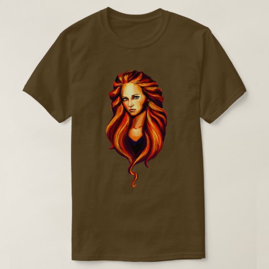 T-shirt Femme puissante (Design devant)