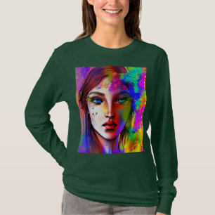 T-shirt Femme puissante urbaine