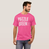 T-shirt Femme Puzzle Queen Jigsaw Puzzle Master (Devant entier)