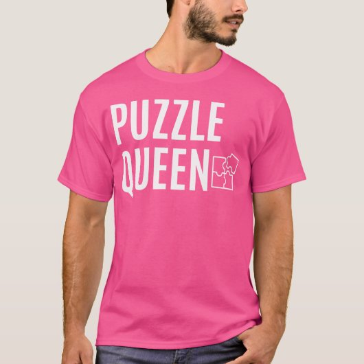 T-shirt Femme Puzzle Queen Jigsaw Puzzle Master (Devant)