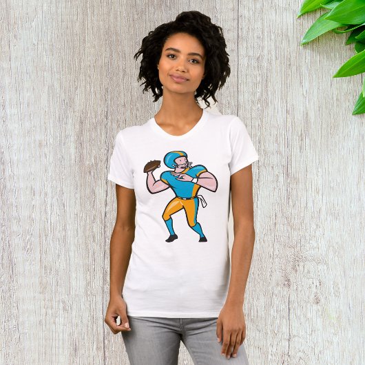 T-shirt femme quarterback