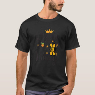 T-shirt Femme Queen Bee Black Girl Magic Melanin Femmes Af