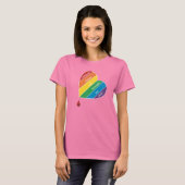 T-shirt femme Rainbow Colors (Devant entier)