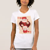 T-shirt femme Reine des coeurs (Devant)