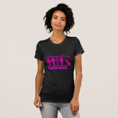 T-shirt Femme résolue par problème drôle (Devant entier)