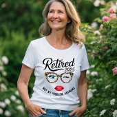 T-shirt Femme retraitée 2025
