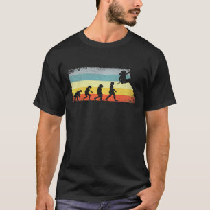 T-shirt Femme Rock Escalade Bouldering Evolution Climber