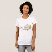 T-shirt femme Rose arbuste (Devant entier)