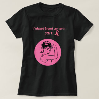 T-Shirt Femme Rose Contre le Cancer du Sein