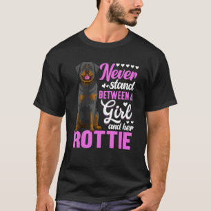 T-shirt Femme Rottweiler Chien Apparel Rottie Propriétaire