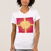 T-shirt Femme Ruban Et Bow (Devant)