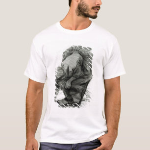 T-shirt Femme rurale de Vincent van Gogh glanant, 1885