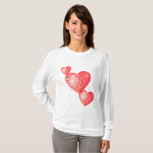 T-shirt femme Saint-Valentin Heart (Devant entier)