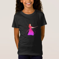 Femme Samurai guerrière avec épée