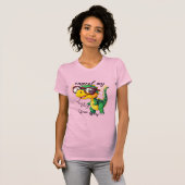 T-shirt Femme Sassy Dino - "Annuler mon inscriptio (Devant entier)