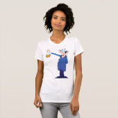 T-shirt femme scientifique (Devant entier)