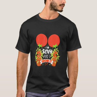 T-shirt Femme Sexy Gardener Costume - Tomato Garden Travai