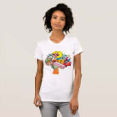 T-Shirt Femme Shopping (Devant entier)