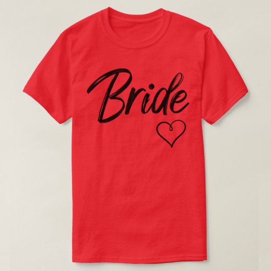 T-shirt Femme Simple Bride blanche Mariage Lune de miel Ba (Design devant)