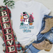 T-shirt femme Snowman Vibes