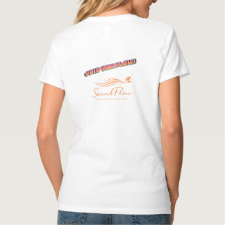 T-shirt femme SoundFlow 'Ne soyez pas un respirate