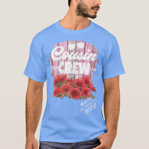 T-shirt Femme Sunflower Cousin Crew 2022 Faire des souveni