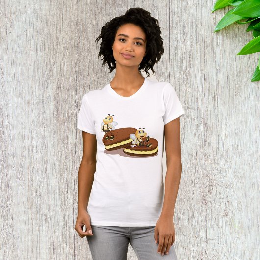T-Shirt Femme Sur Deux Biscuits