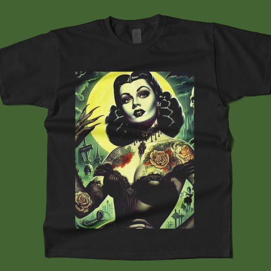 T-shirt Femme Tattoo Goth