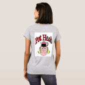 T-shirt femme tête pot (Dos entier)