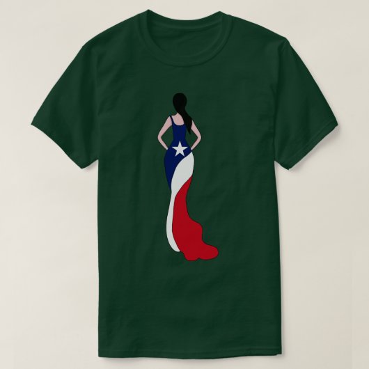 T-shirt Femme texane (Design devant)