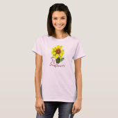 T-Shirt Femme Tournesol (Devant entier)