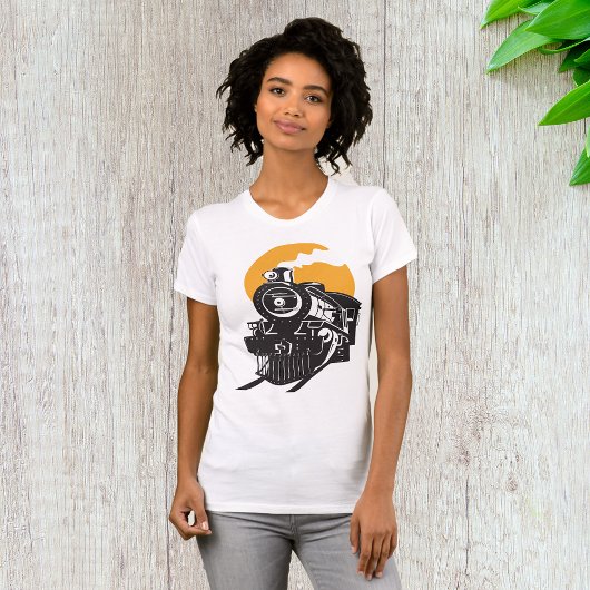T-shirt Femme Train à vapeur