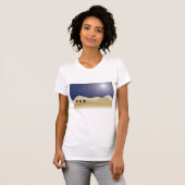 T-shirt femme trois hommes sages (Devant entier)