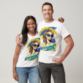 T-shirt femme ukrainienne (Unisexe)