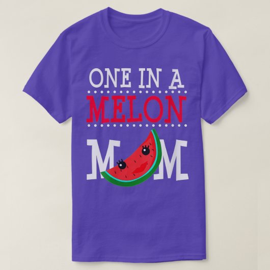 T-shirt Femme Un Dans Un Melon Maman Amusante Pun De Pâte (Design devant)