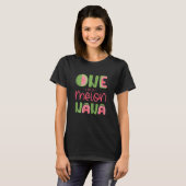 T-shirt Femme Un Dans Un Melon Nana Cute Watermelon Premie (Devant entier)