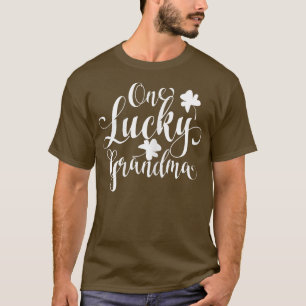 T-shirt Femme Une Grand-mère chanceuse irlandaise Racines