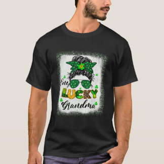 T-shirt Femme Une Grand-Mère Lucky Jour de la Saint Patric