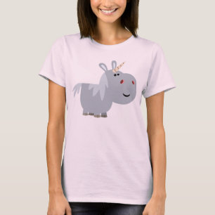 T-shirt femme Unicorn caricorne mignonne et sans s