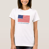 T-shirt femme USA (Devant)
