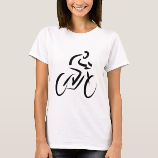 T-shirt femme vélo (Devant)