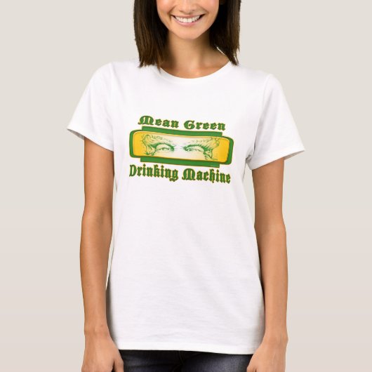 T-shirt Femme verte moyenne (Devant)