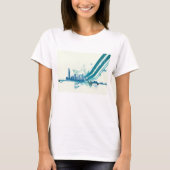 T-shirt Femme Ville Urbaine (Devant)